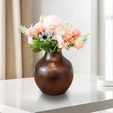 Copper Flower Vase